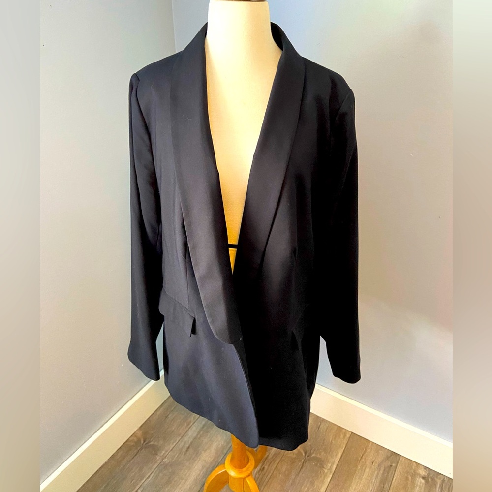 Wildfang Black blazer in 2X